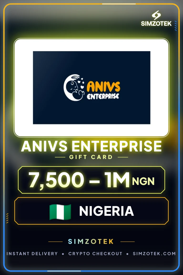 Anivs Enterprise Gift Card (Nigeria)