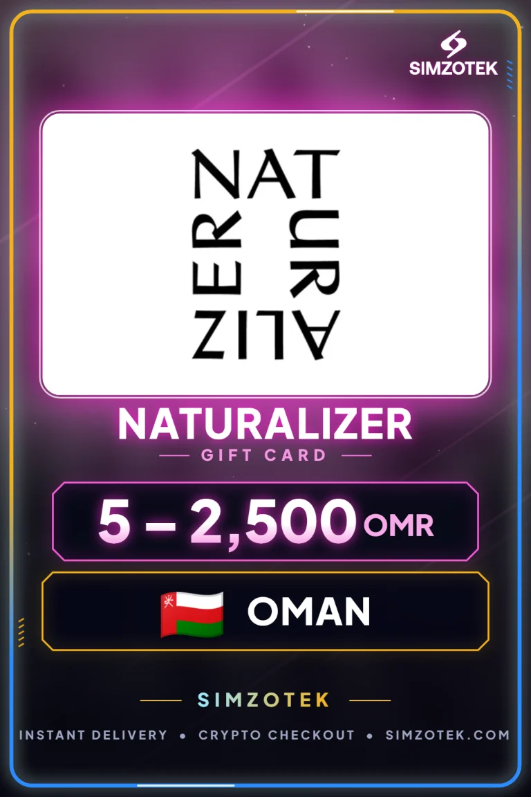 บัตรของขวัญ Naturalizer (โอมาน)