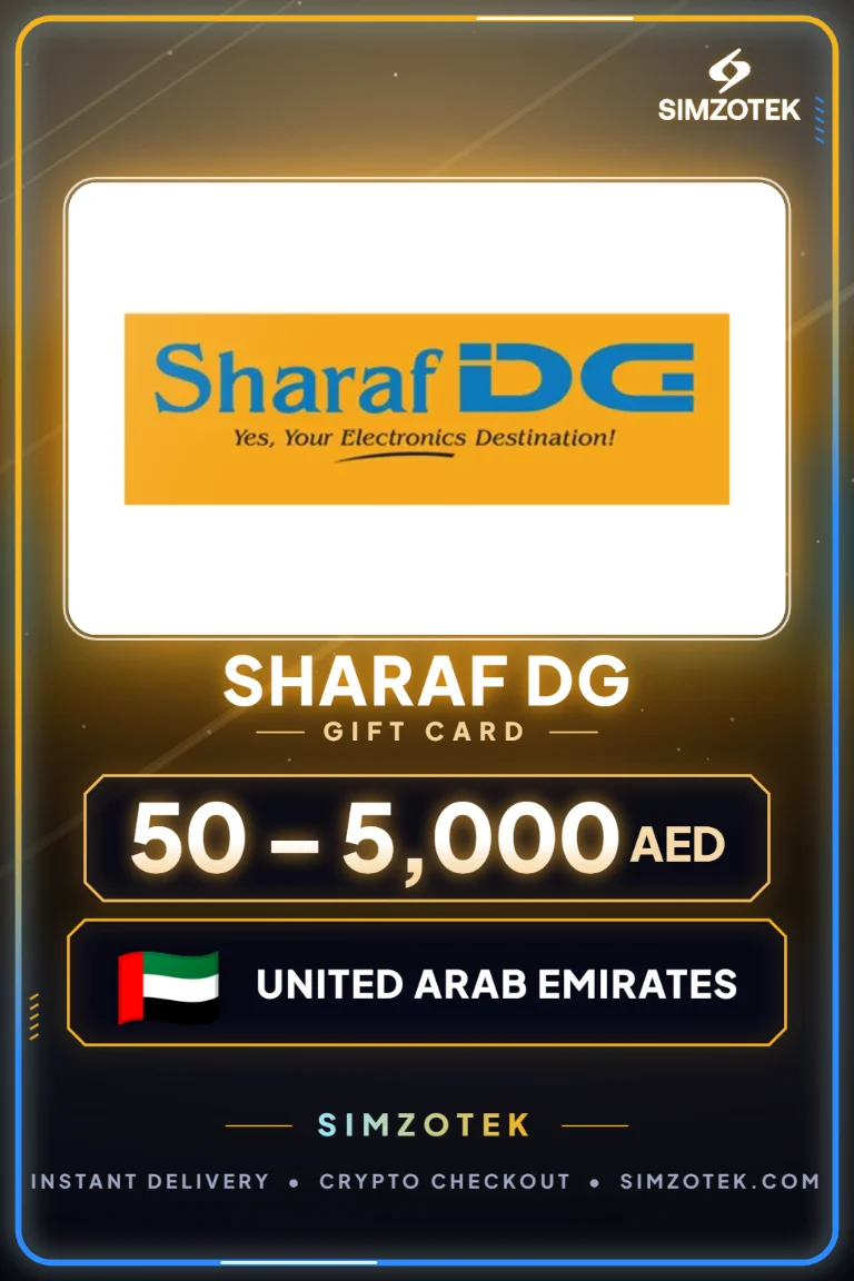 Carta regalo Sharaf DG (Emirati Arabi Uniti)