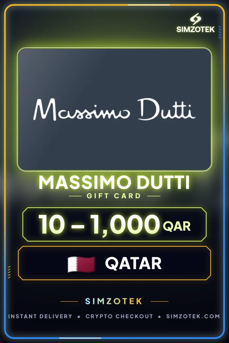 Massimo Dutti ギフトカード (カタール)