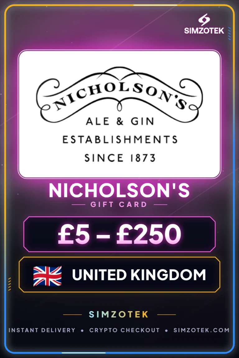 Nicholson's Gift Card (United Kingdom)