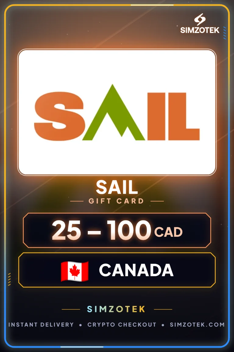 SAIL dovanų kortelė (Kanada)