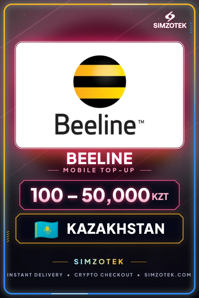Beeline Mobile Top-Up (Kazachstán)
