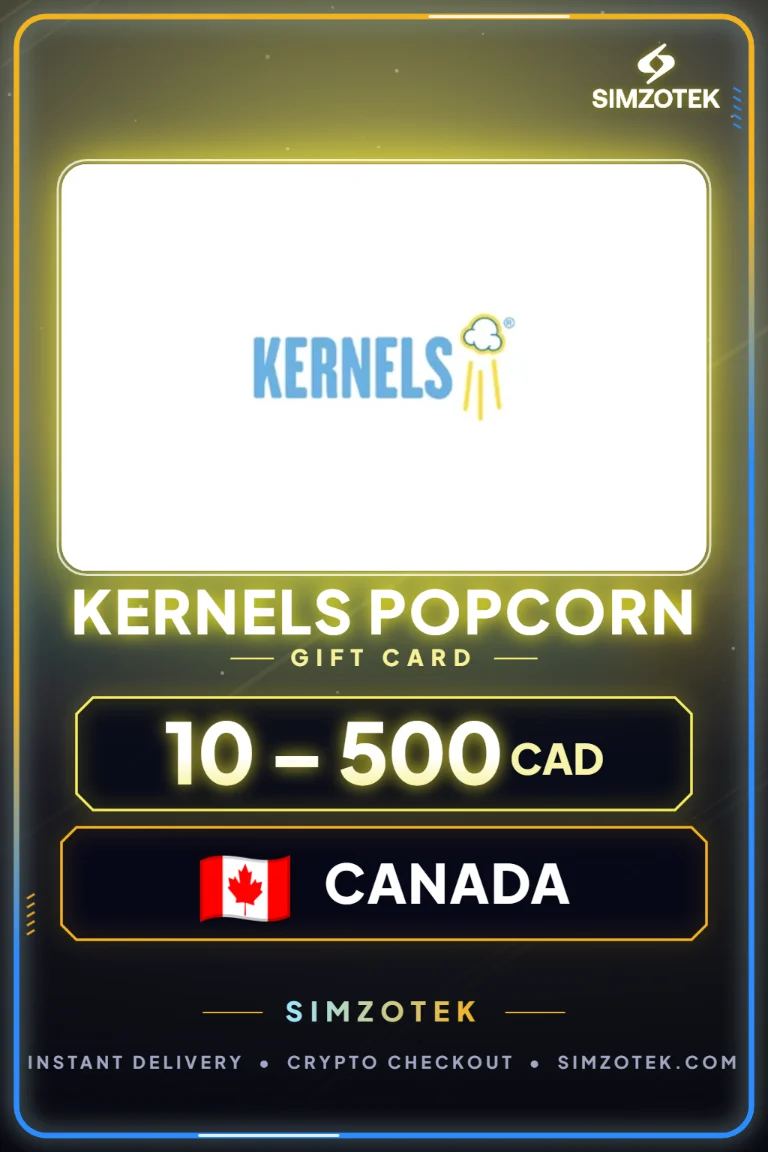 Kernels Popcorn kinkekaart (Kanada)