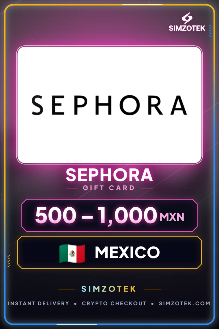 Sephora 기프트카드 (멕시코)