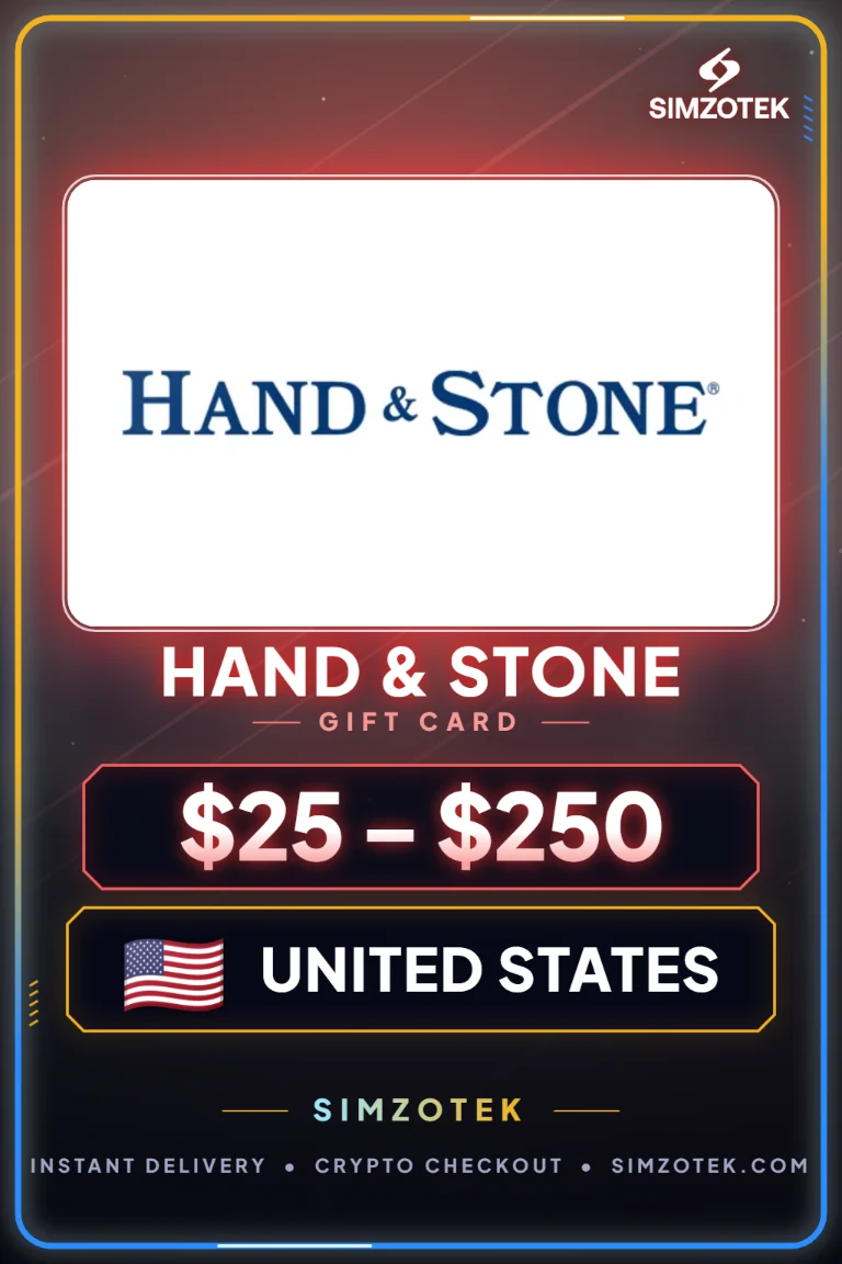 Hand & Stone Geschenkkarte (Vereinigte Staaten)
