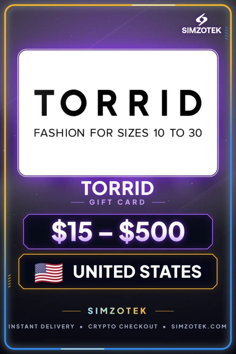 Поклон картица Torrid (Сједињене Државе)