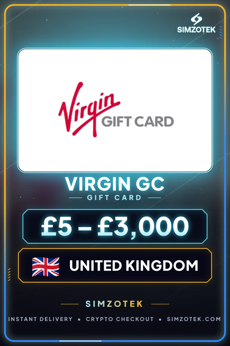 Dárková karta Virgin GC (Spojené království)