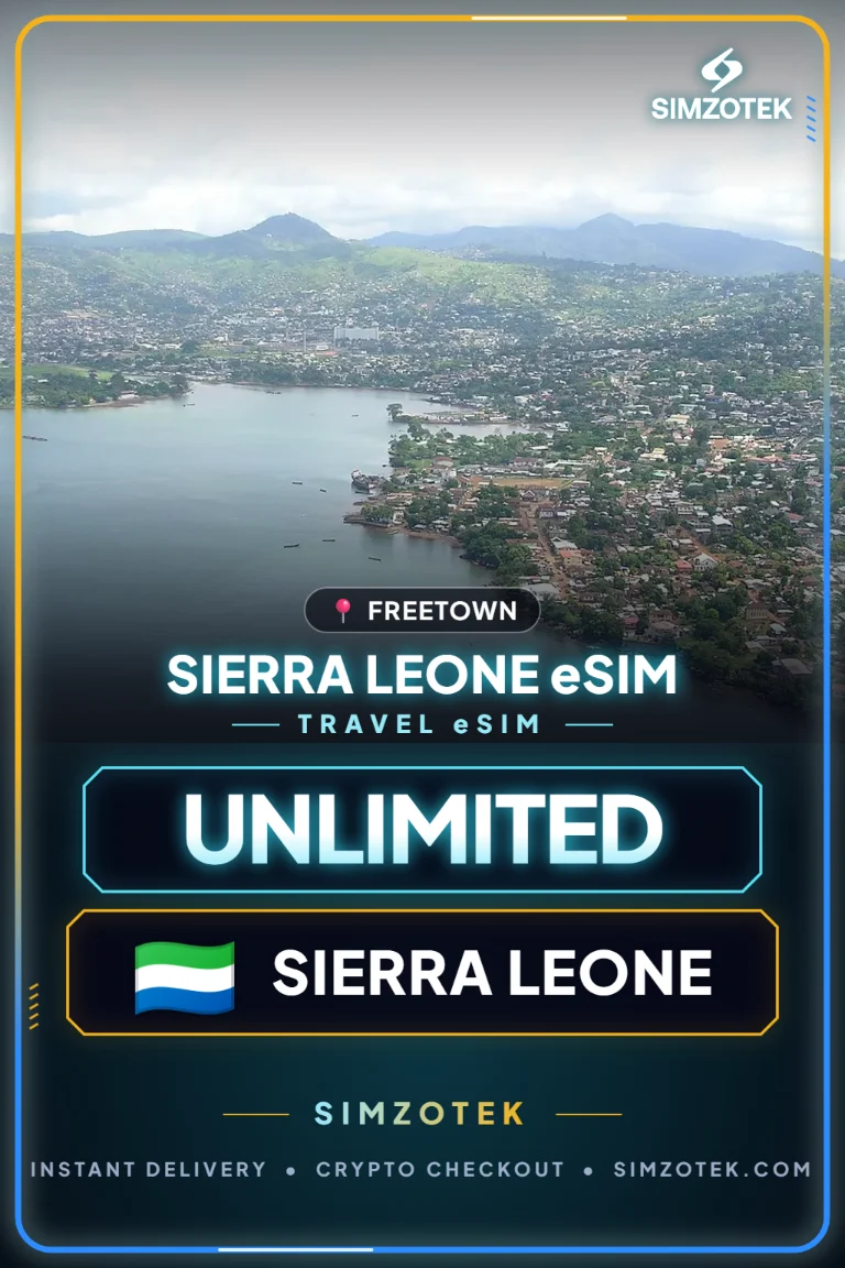 eSIM Sierra Leone – Dati illimitati