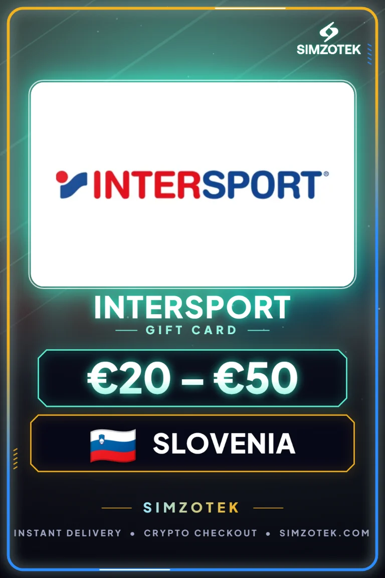 Karta podarunkowa Intersport (Słowenia)