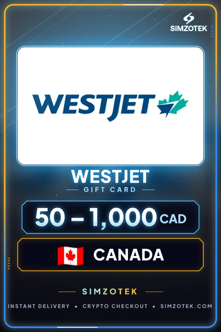 Karta podarunkowa WestJet (Kanada)