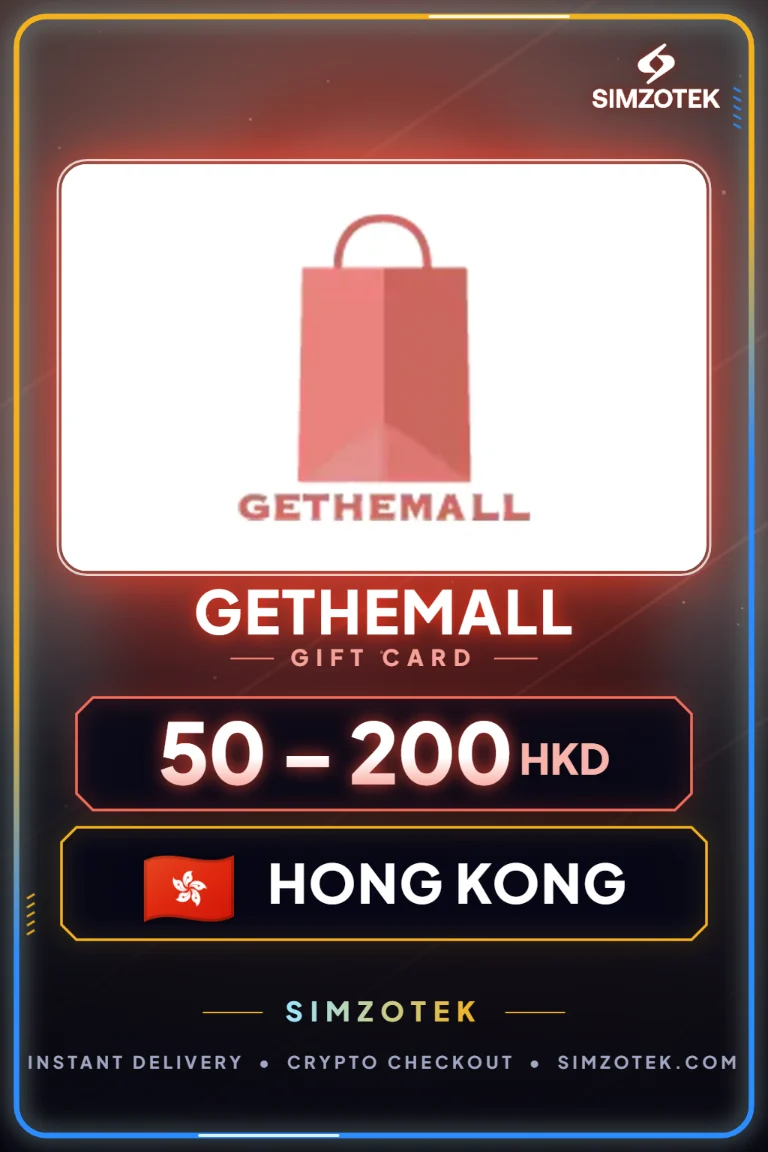 GeTheMall Gift Card (Hong Kong)