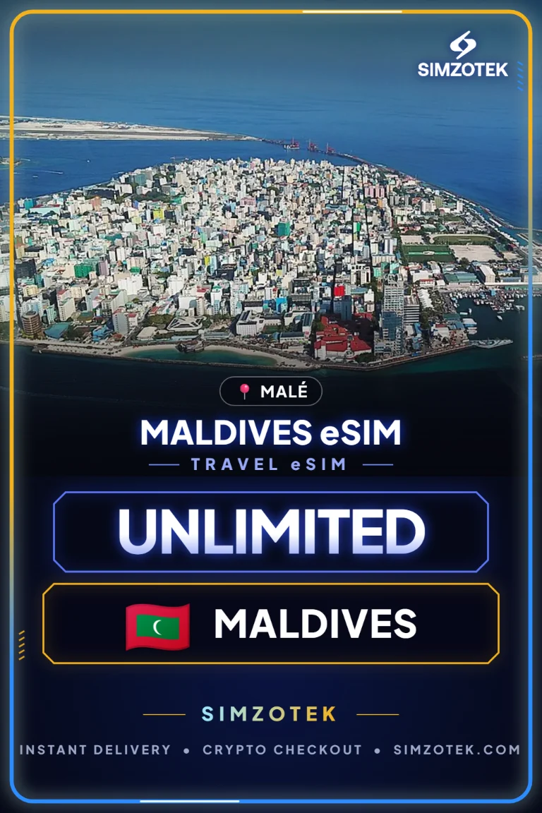 eSIM Maldive – Dati illimitati
