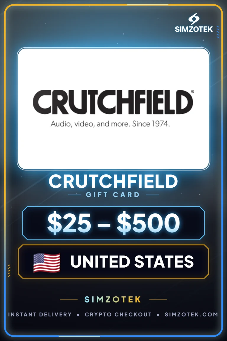 Carta regalo Crutchfield (Stati Uniti)
