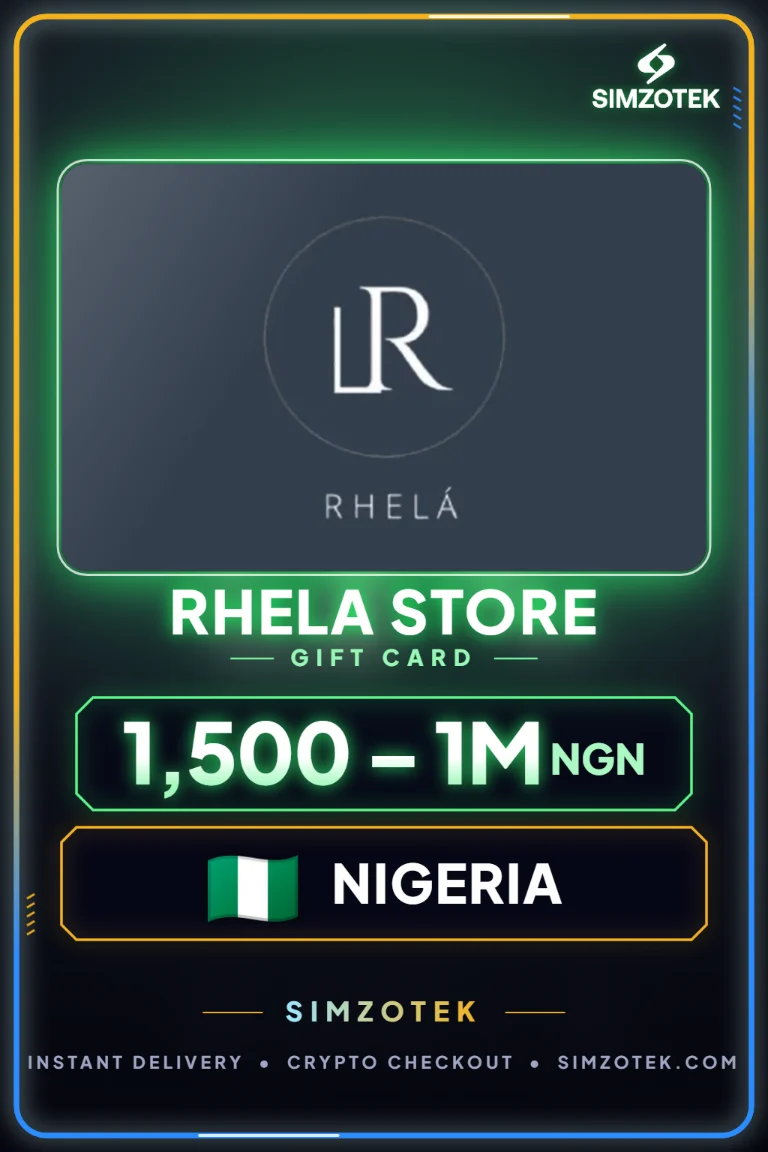 Karta podarunkowa Rhela Store (Nigeria)