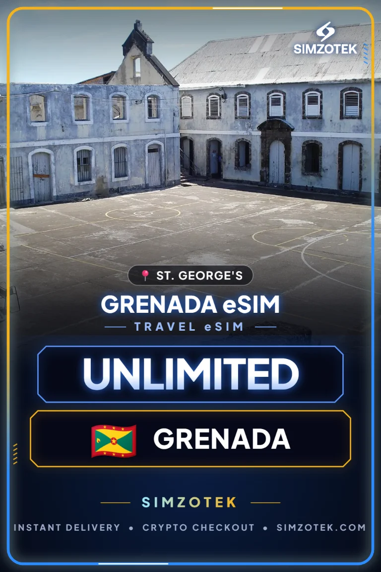 eSIM Grenada – neomezená data