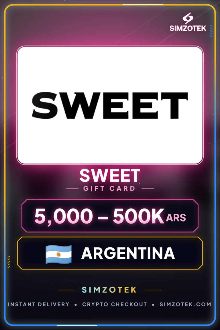 Sweet Geschenkkarte (Argentinien)