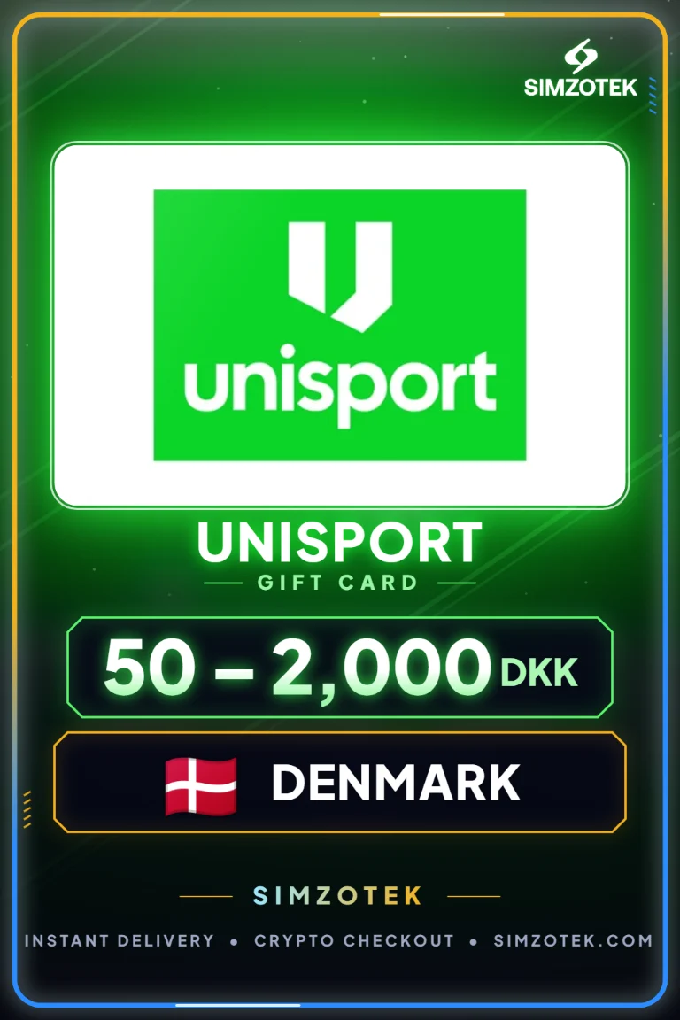 Unisport 기프트카드 (덴마크)