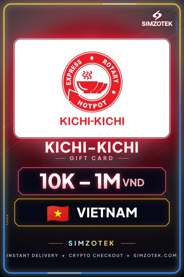 Dárková karta Kichi-Kichi (Vietnam)