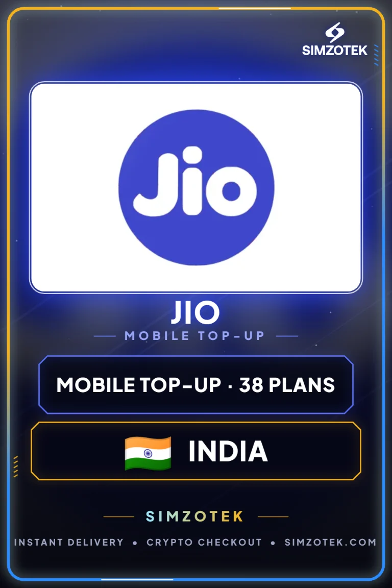 Jio Prepaid-Guthaben (Indien)