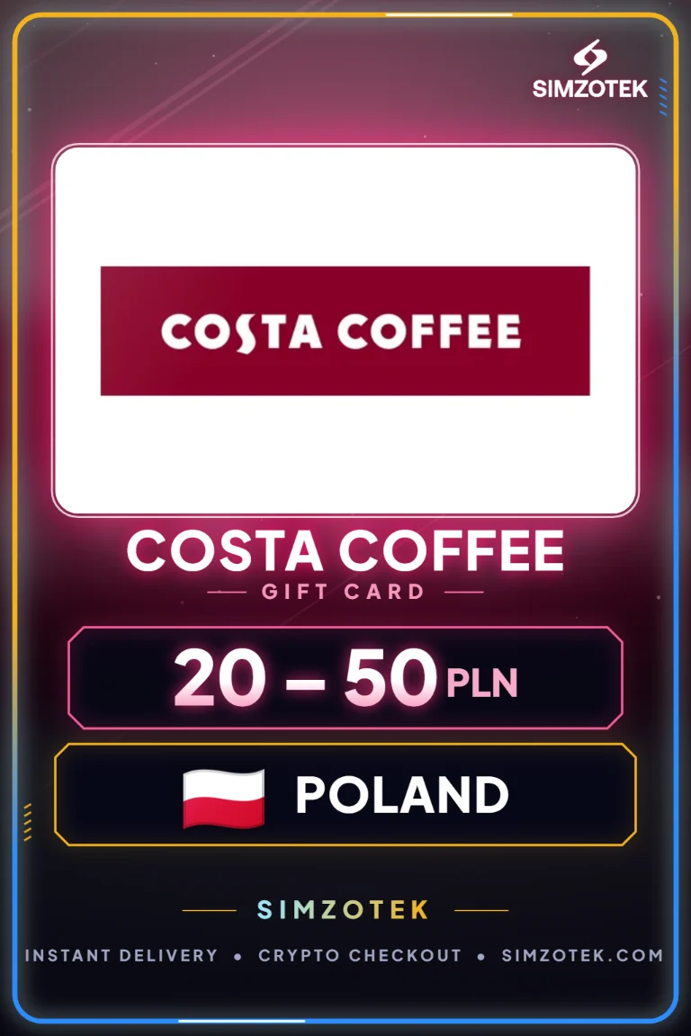 Karta podarunkowa Costa Coffee (Polska)