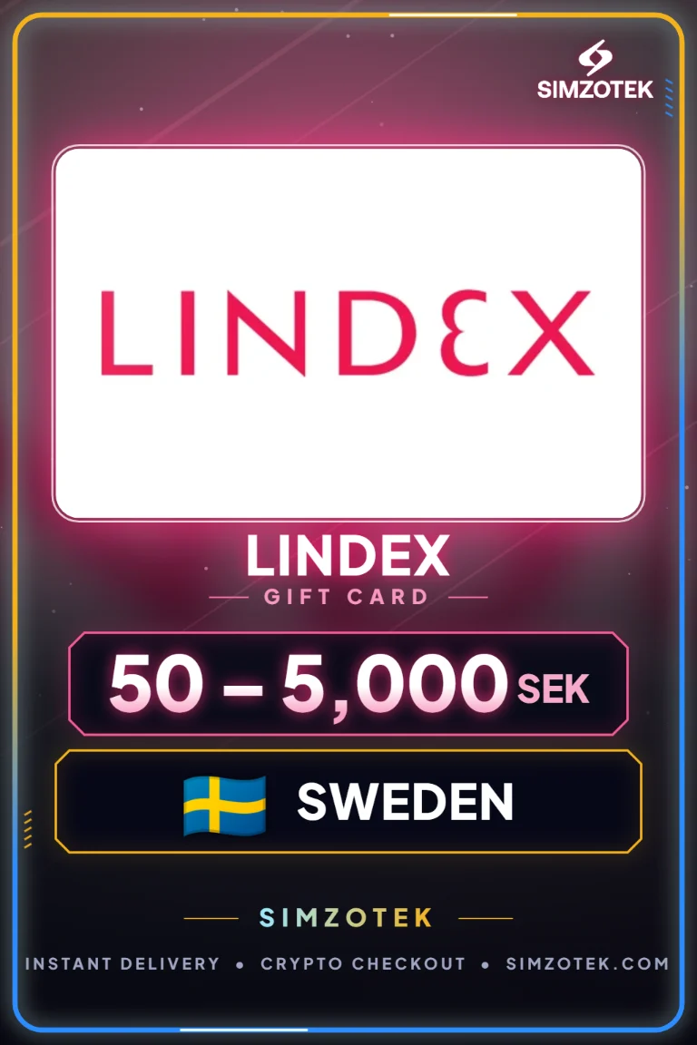 บัตรของขวัญ Lindex (สวีเดน)