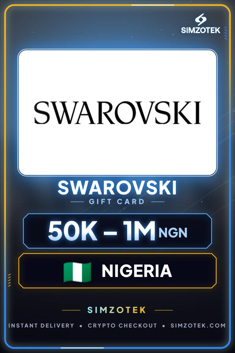 Dárková karta Swarovski (Nigérie)