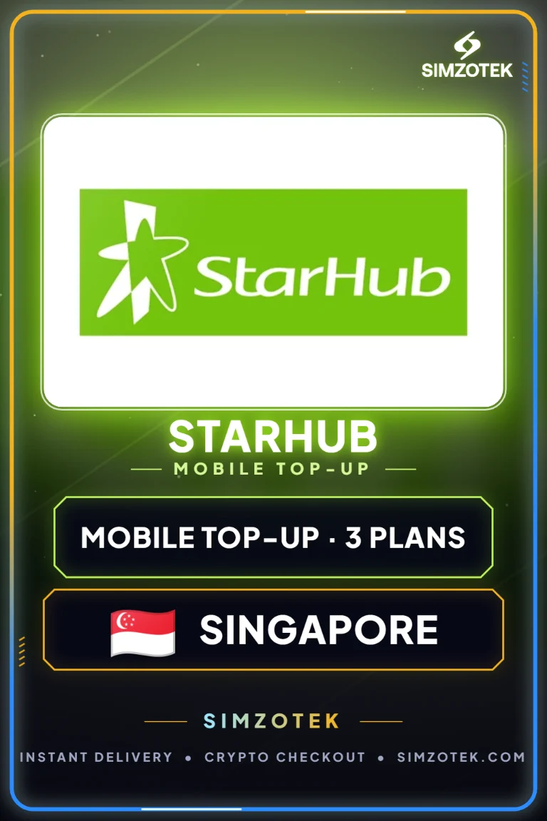 Starhub Ön Ödemeli Bakiye (Singapur)