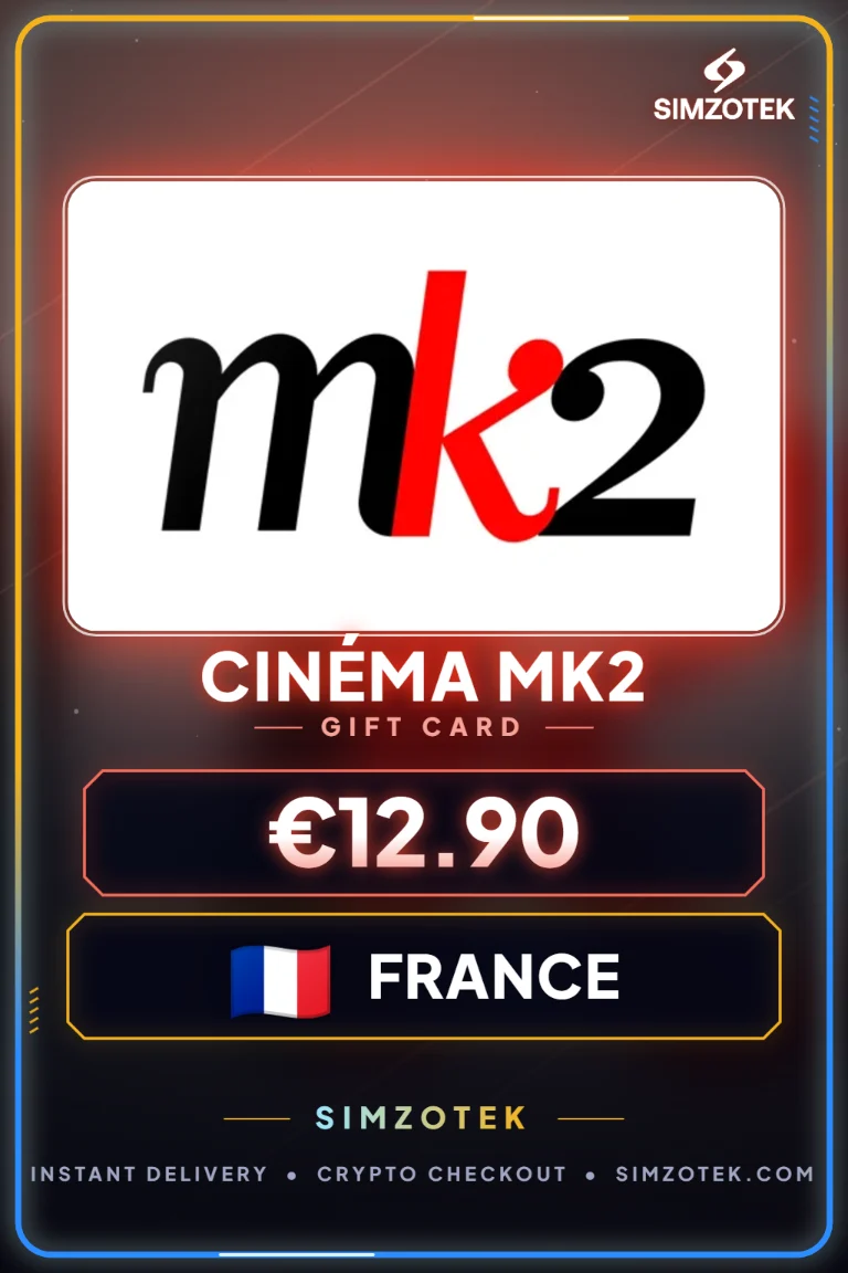 Carta regalo Cinéma MK2 (Francia)