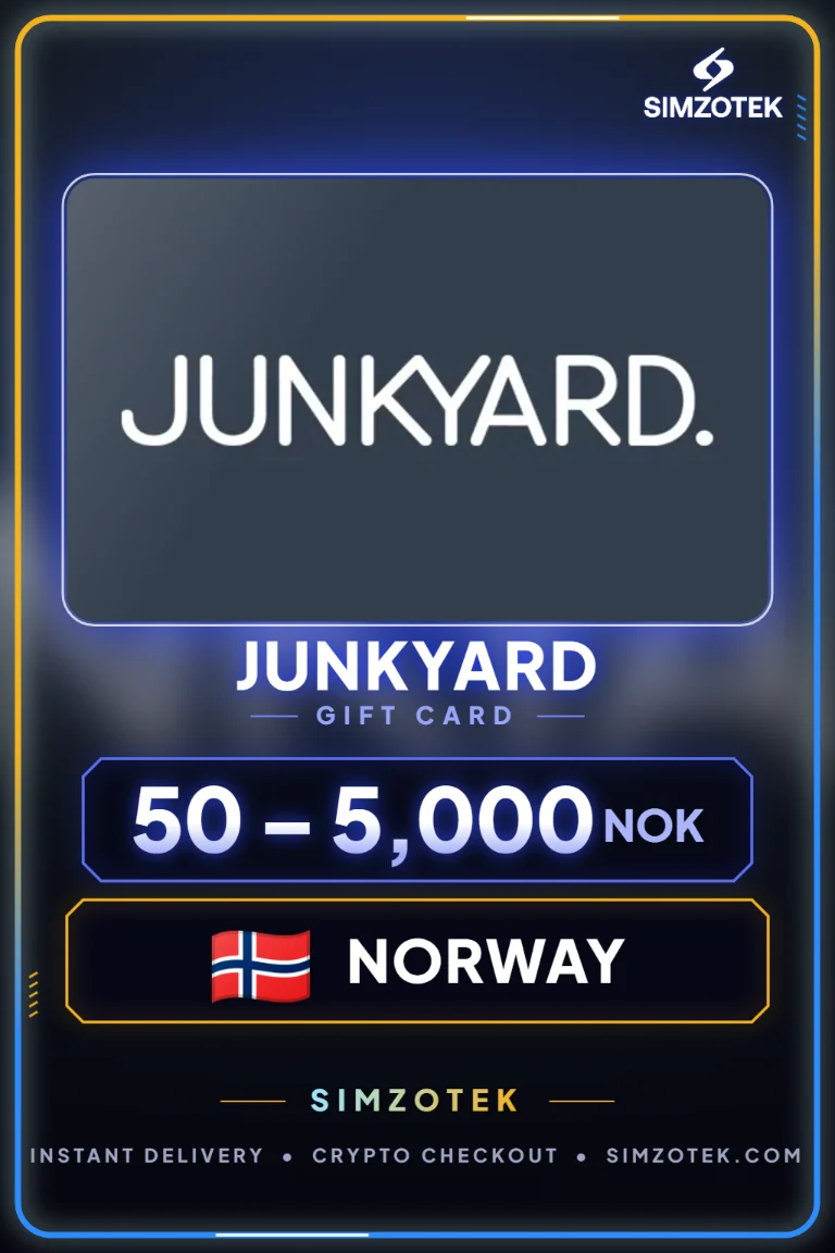 Carta regalo Junkyard (Norvegia)