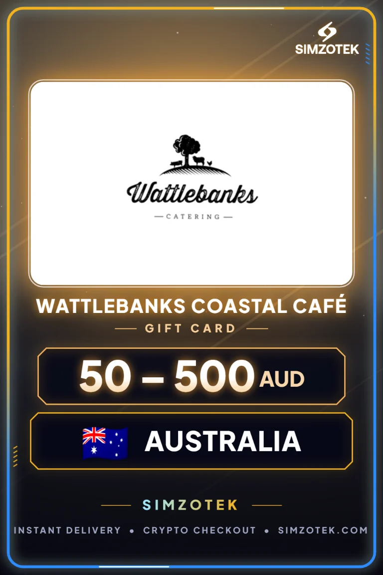 Wattlebanks Coastal Café Gift Card (Australia)