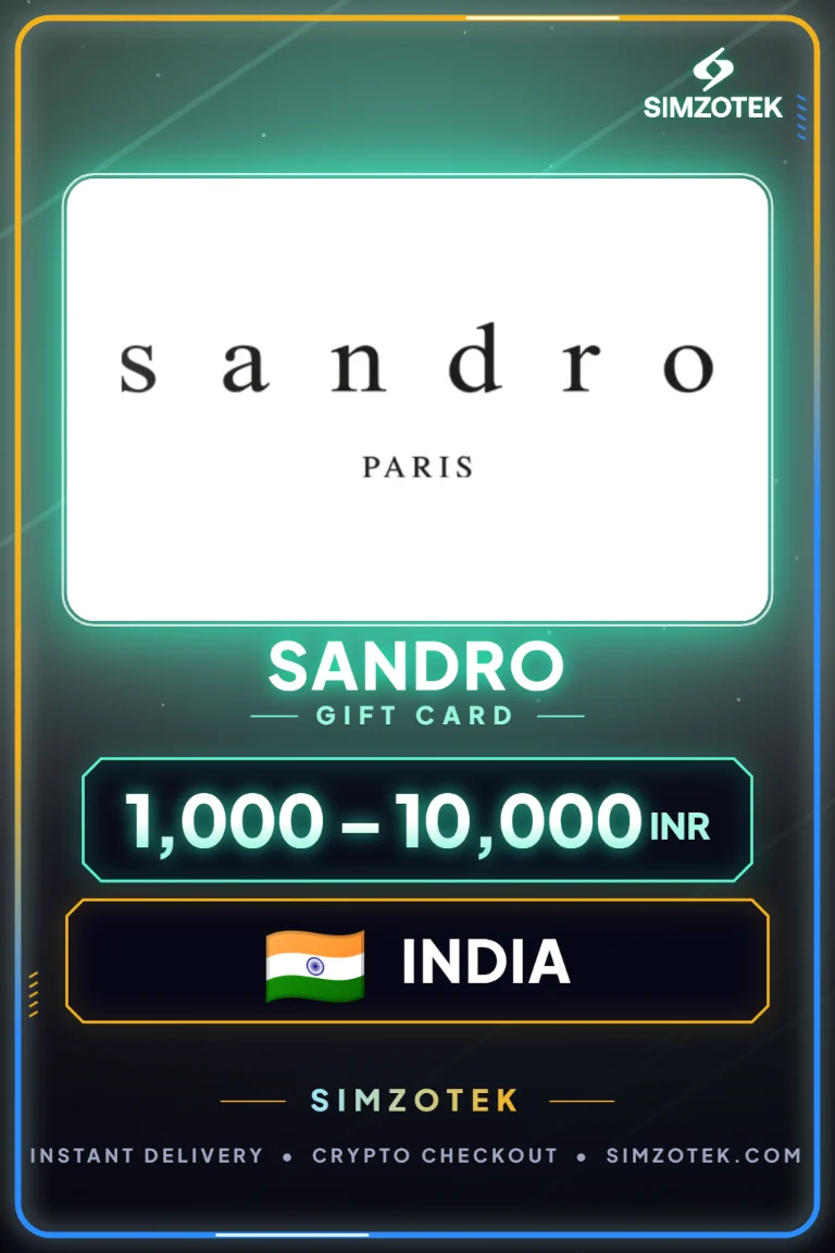 Sandro Geschenkkarte (Indien)