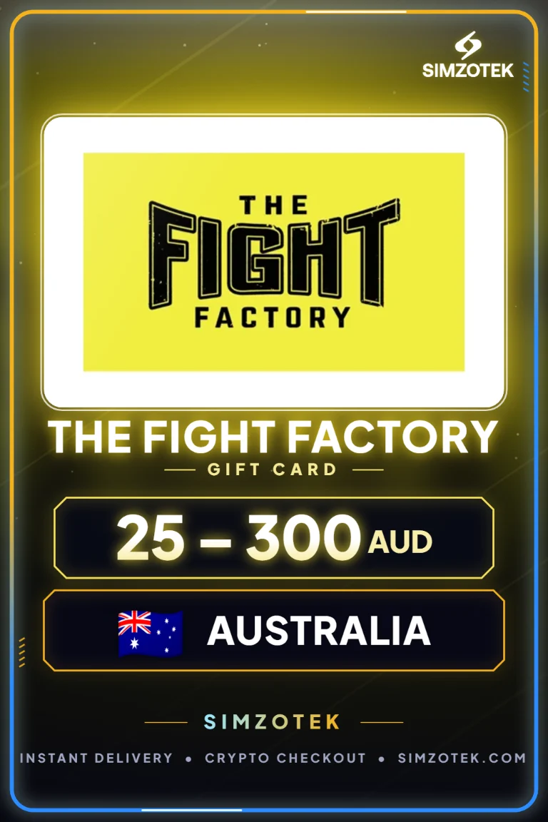 The Fight Factory Geschenkkarte (Australien)