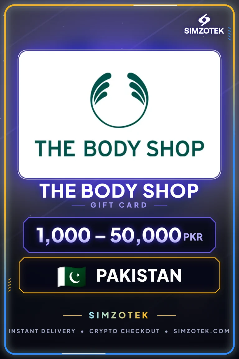 The Body Shop Geschenkkarte (Pakistan)