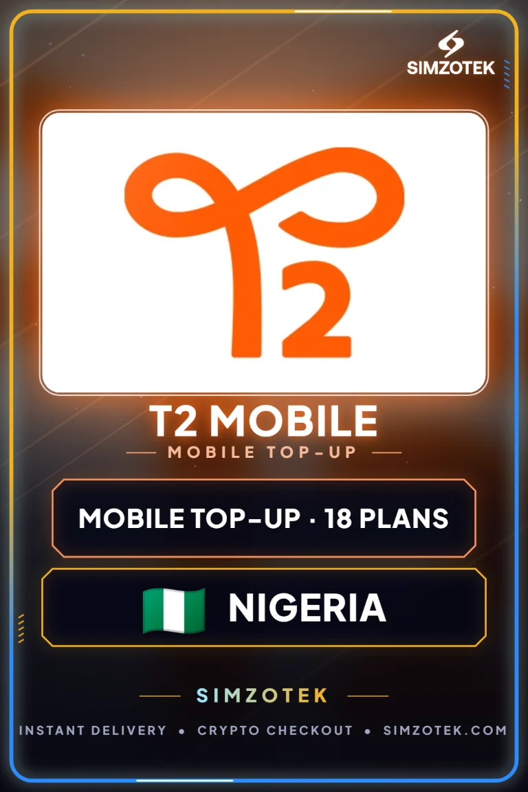 T2 Mobile Mobile Top-Up (Nigérie)