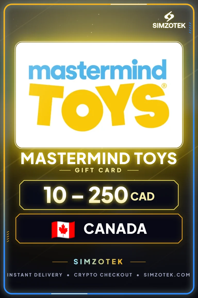 Carta regalo Mastermind Toys (Canada)
