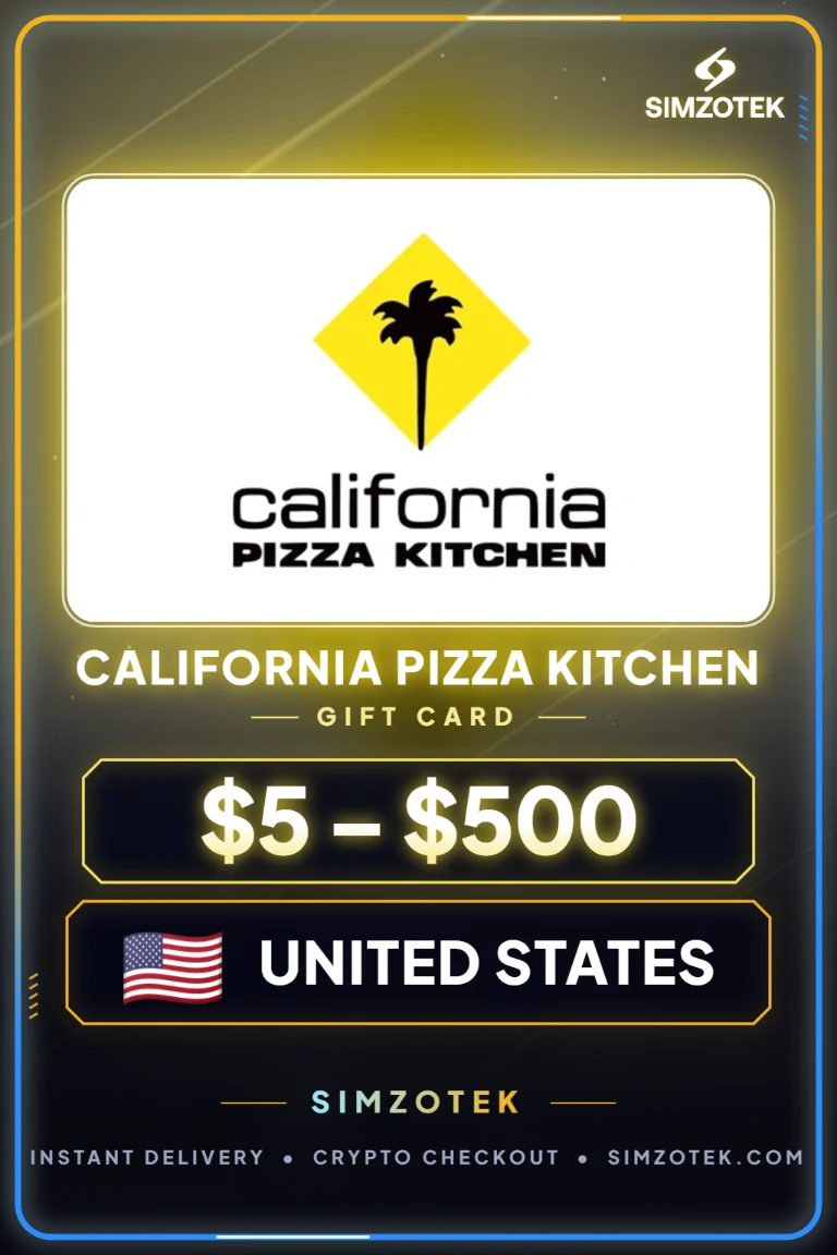 California Pizza Kitchen Gift Card (United States)