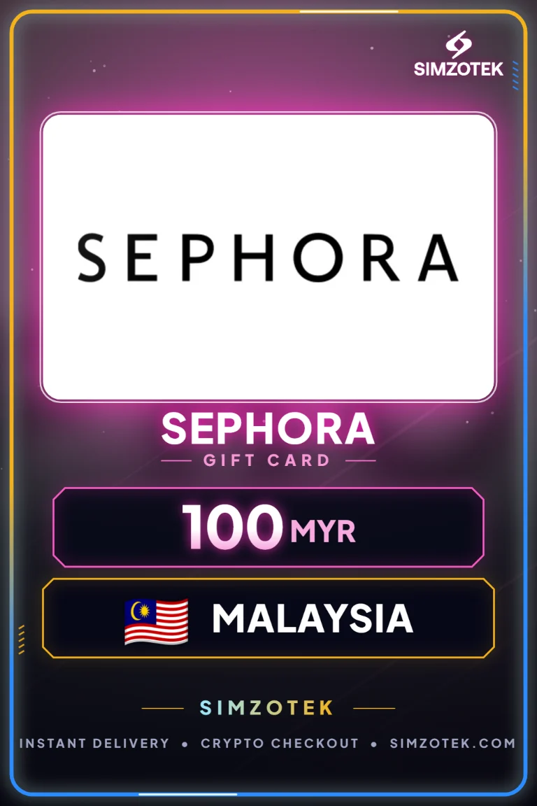 Dárková karta Sephora (Malajsie)