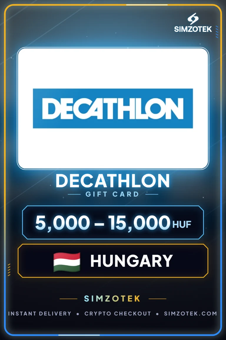 Decathlon Geschenkkarte (Ungarn)