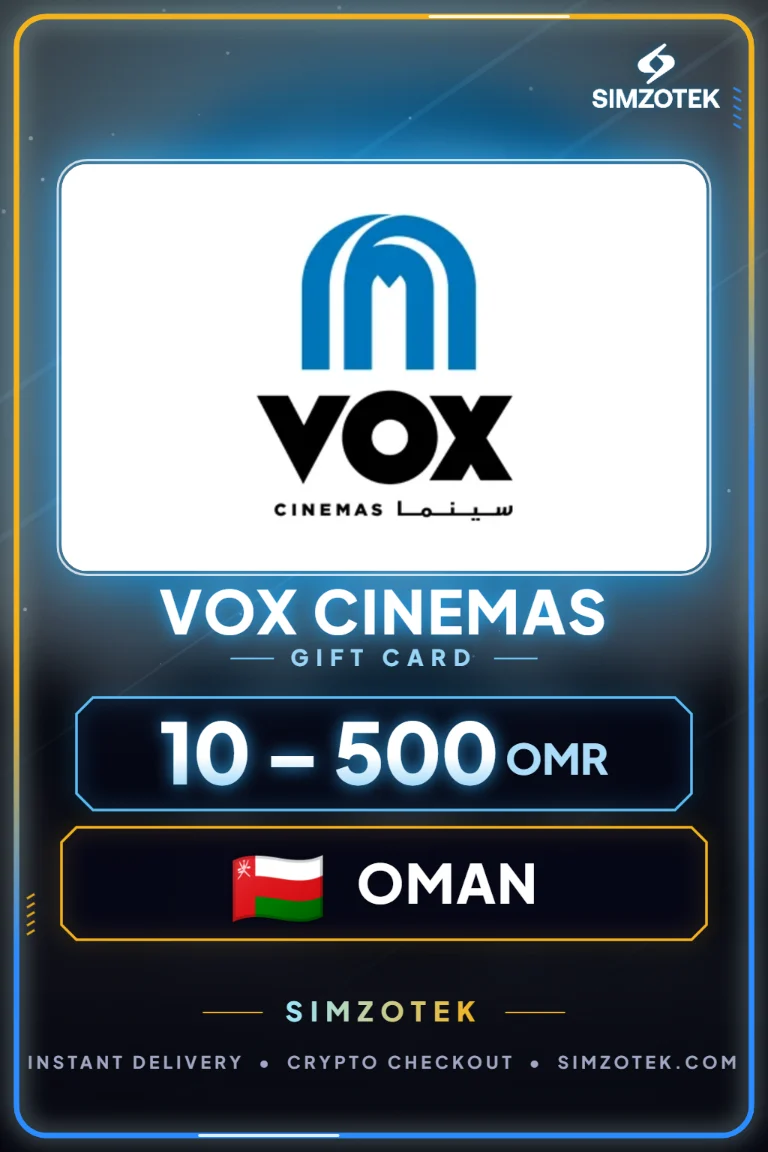 VOX Cinemas Gift Card (Oman)