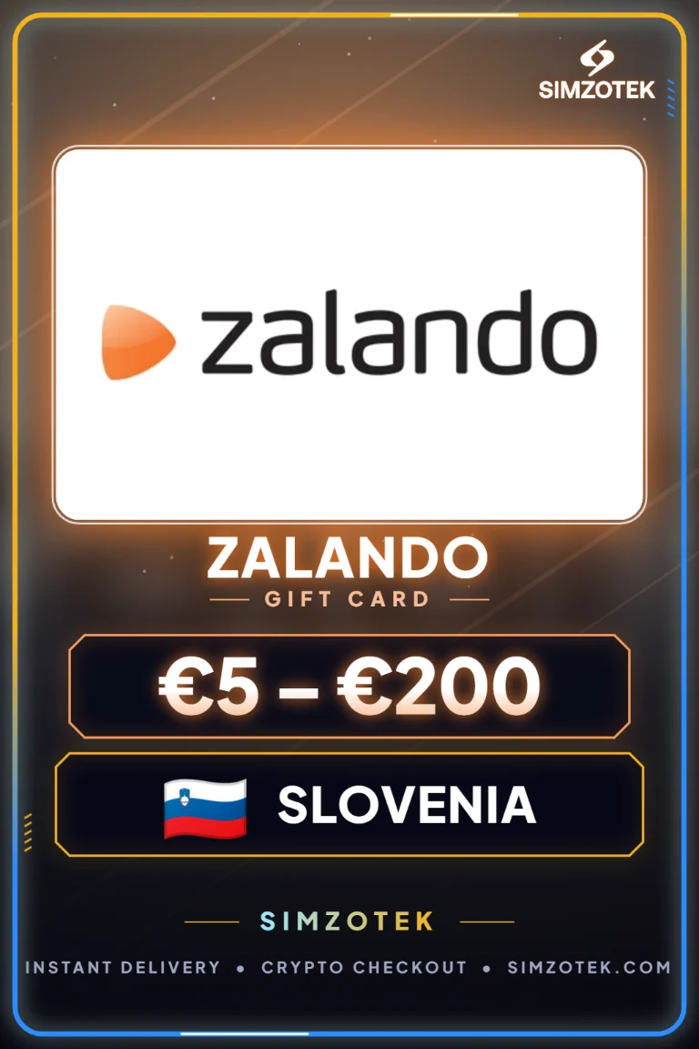 Cartão-presente Zalando (Eslovênia)
