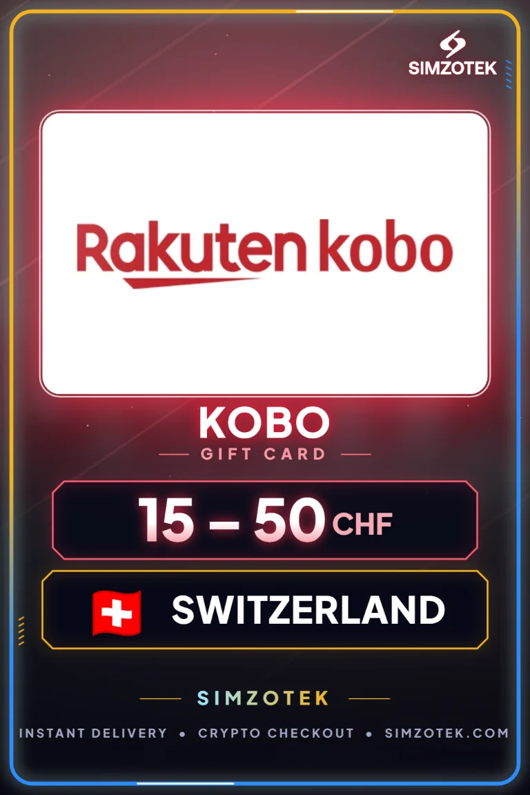Dárková karta Kobo (Švýcarsko)