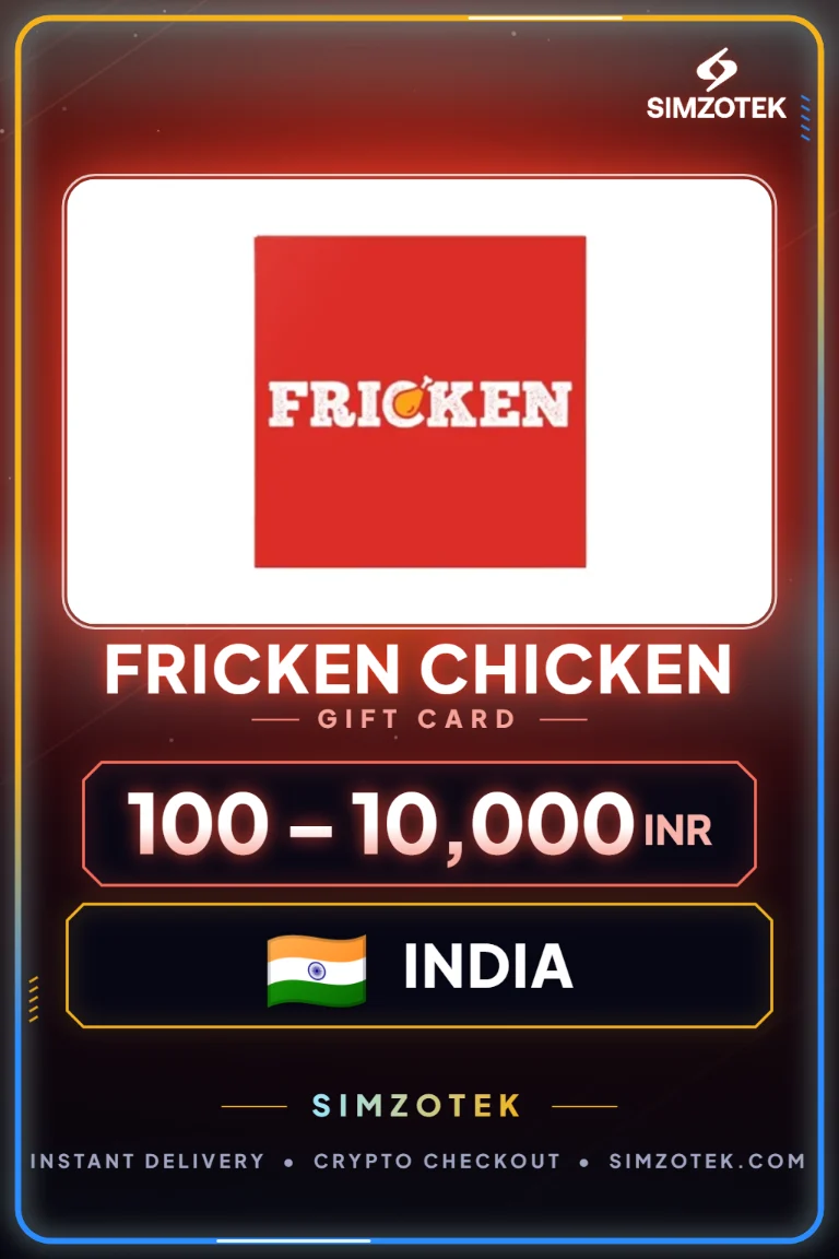 Carta regalo Fricken Chicken (India)