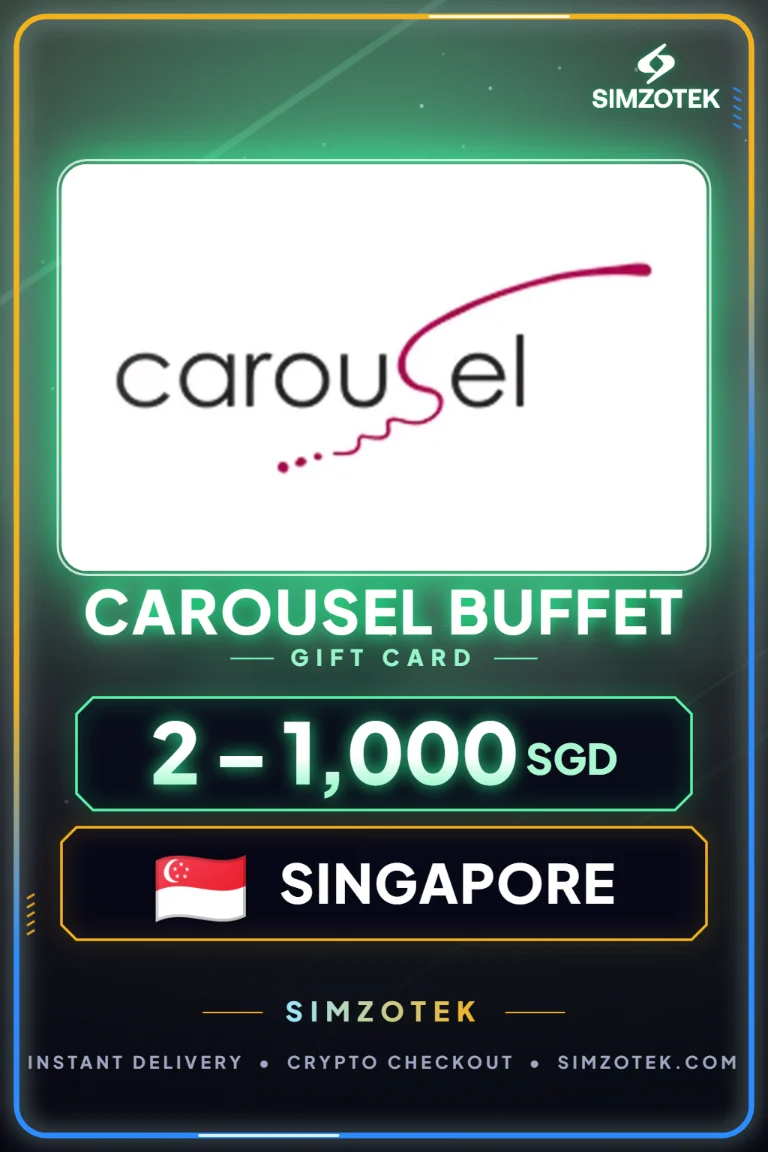 Carta regalo Carousel Buffet (Singapore)