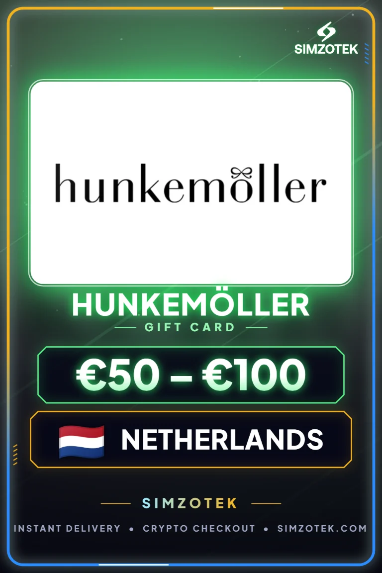 Dárková karta Hunkemöller (Nizozemsko)