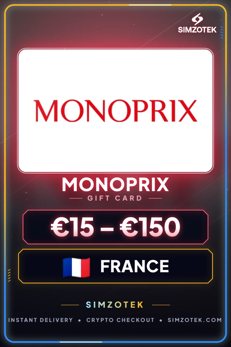 Dárková karta Monoprix (Francie)