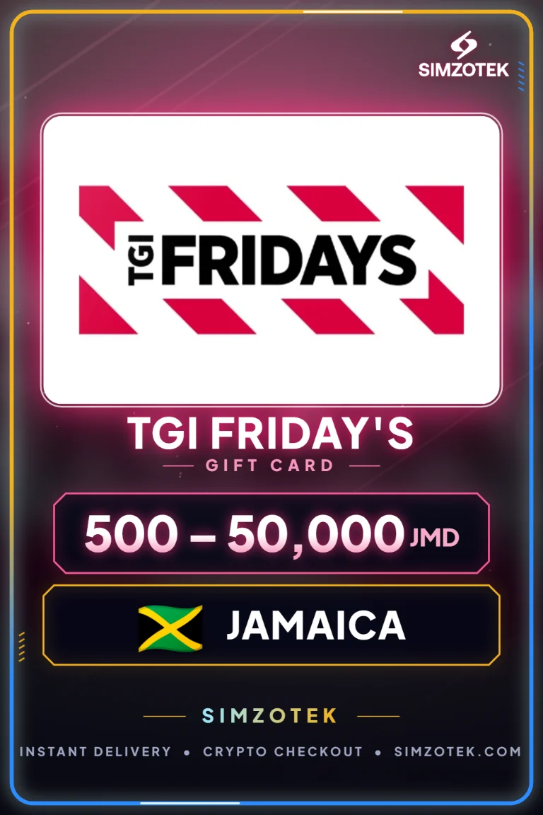 TGI Friday's Gift Card (Jamaica)
