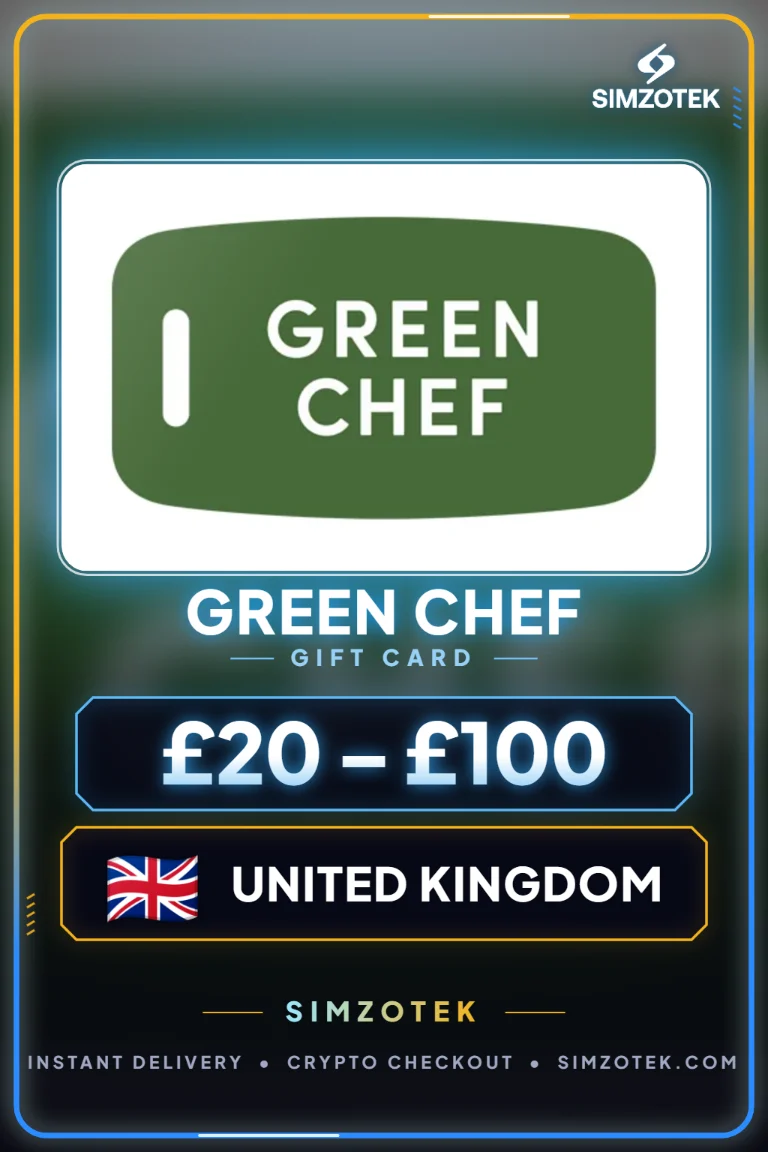 Green Chef Gift Card (United Kingdom)