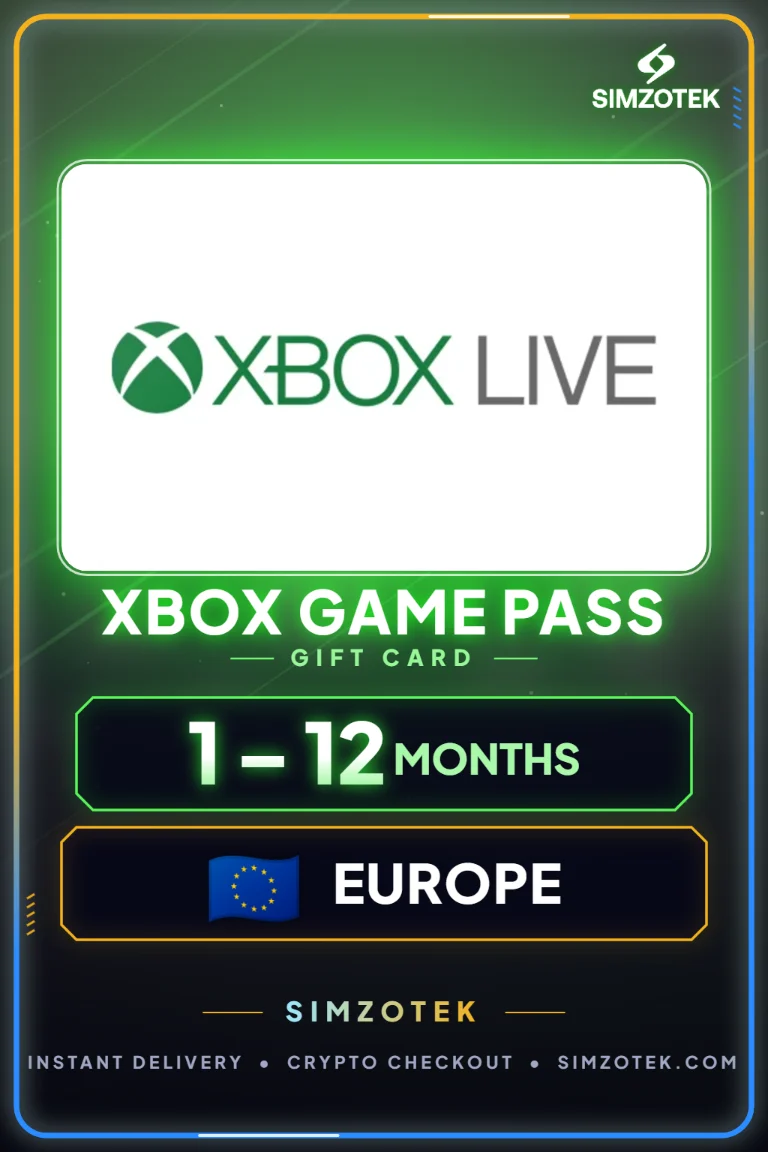 Xbox Game Pass Subscription (Европа)