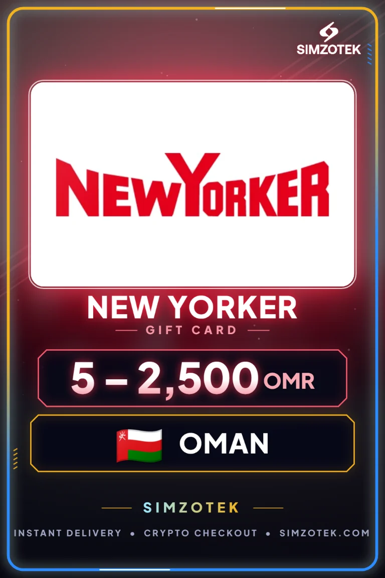 Dárková karta New Yorker (Omán)